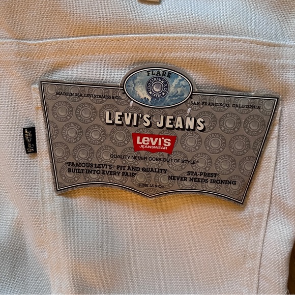 Vintage Levi’s Nuvo Flare Pants - Picture 7 of 9